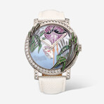 Boucheron Crazy Jungle Flamingo Diamond Manual Wind // WA010225 // Store Display