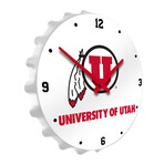 Utah Utes // Bottle Cap Wall Clock