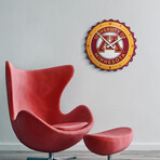 Minnesota Golden Gophers // Bottle Cap Wall Clock