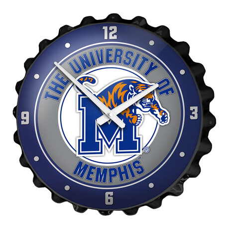 Memphis Tigers // Bottle Cap Wall Clock