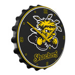 Wichita State Shockers // Bottle Cap Wall Clock