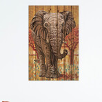 Wild Africa I by Carolee Vitaletti (26"H x 18"W x 1.5"D)