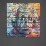 Einstein by Tadaomi Kawasaki (26"H x 26"W x 1.5"D)