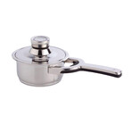 TFK Gourmet Collection // CroMoTanium™ Surgical Stainless Steel Cookware Set // 15 Pieces