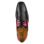 Daniel Oxford // Black + Burgundy (US: 11)