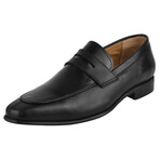 Charles // Leather Loafer Shoes // Black (US: 10)