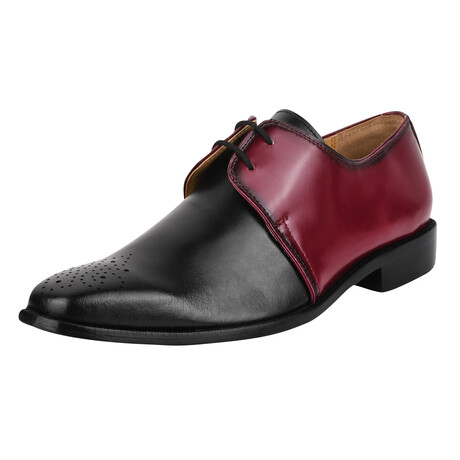 Daniel Oxford // Black + Burgundy (US: 9)