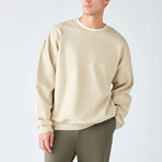 Crewneck Sweatshirt // Beige (L)