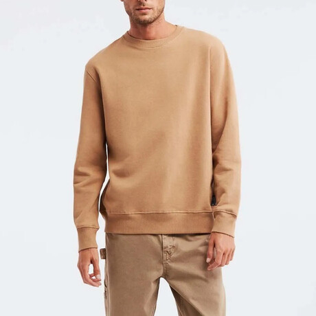 Crewneck Sweatshirt // Camel (XS)