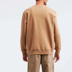 Crewneck Sweatshirt // Camel (S)