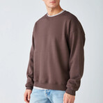 Crewneck Sweatshirt // Brown (L)