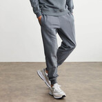 Sweatpants 3 Pockets with Front Drawstring // Gray (XS)