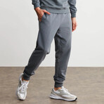 Sweatpants 3 Pockets with Front Drawstring // Gray (L)