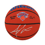 Amar'e (Amare) Stoudemire Signed Wilson New York Knicks Logo NBA Basketball