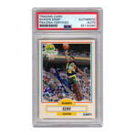 Shawn Kemp Signed Seattle Supersonics 1990 Fleer Rookie Basketball Card #178 - (PSA/DNA Encapsulated)