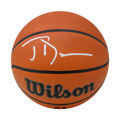 Joe Dumars Signed Wilson Indoor/Outdoor NBA Basketball