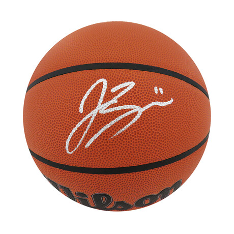 Jalen Brunson Signed Wilson Indoor/Outdoor NBA Basketball