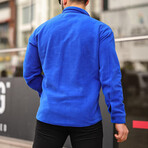 Fleece Shirt // Blue (M)