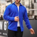 Fleece Shirt // Blue (L)