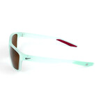 Nike Unisex Sunglasses // EV11633626013135 // Matte Igloo Frame With Dark Brown Lens