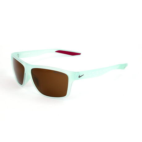 Nike Unisex Sunglasses // EV11633626013135 // Matte Igloo Frame With Dark Brown Lens
