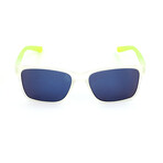 Nike Men's Sunglasses // E 7091S9715416140 // Matte Crystal Clear Frame With Blue Lens