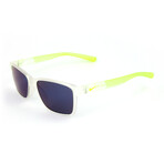 Nike Men's Sunglasses // E 7091S9715416140 // Matte Crystal Clear Frame With Blue Lens
