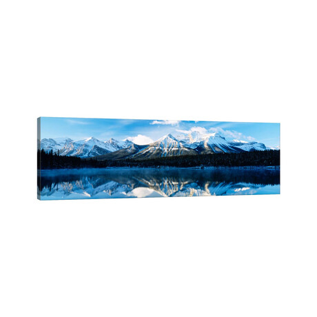 Herbert Lake, Banff National Park, Alberta, Canada by Panoramic Images (12"H x 36"W x 1.5"D)
