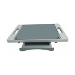 Karving King Dripless Cutting Board 2 in 1 System // Grey