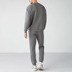 Sweatshirt & Sweatpant Set // Gray (L)