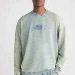 Sweatshirt & Sweatpant Set // Blue + Seafoam (S)