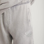 Sweatshirt & Sweatpant Set // Light Gray (XS)