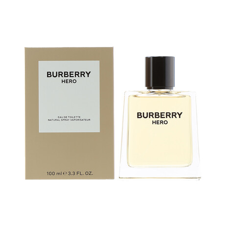 Men's Fragrance // Burberry Hero For Men EDT // 3.3 oz