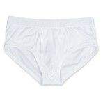 Wayne Brief // Solid White (L)