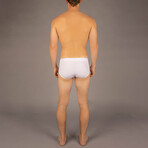 Wayne Brief // Solid White (M)