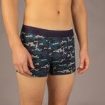 Trunk // Blue Camouflage (L)