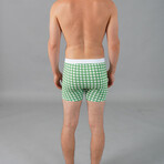 Boxer Brief // Green Gingham (S)