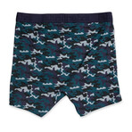 Boxer Brief // Blue Camouflage (S)