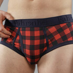 Wayne Brief // Buffalo Check Bundle (S)