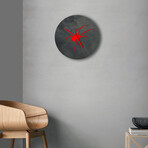 Spider Design Clock