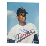 Rod Carew Signed Jersey (JSA) and Rod Carew Signed Twins 11x14 Photo Inscribed "HOF 91" (Beckett)