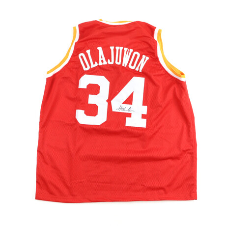 Hakeem Olajuwon Signed Jersey (JSA) and Ralph Sampson Signed Jersey (Schwartz)