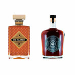 I.W. HARPER 15 Year Kentucky Bourbon 750 ml + HIGH N' WICKED The Jury 15 Year Old Straight Bourbon Whiskey 750 ml // Set of 2