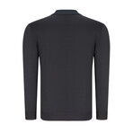 Collared Sweatshirt // 2 Pack // Dark Blue + Burgundy (S)