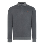 Collared Sweatshirt // 2 Pack /// Anthracite + Gray (S)