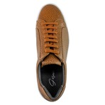 36'S Laceless Low Top // Cognac (US: 10.5)