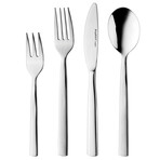 Essentials Evita 48Pc Stainless Steel Flatware Set, Serving For 12