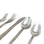 Two-Tone Matte Flatware Set // 20-Piece Set