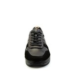 Ducavelli Line Mix Nubuck-Genuine Leather Men's Casual Shoes // Black (Euro: 41)