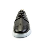 Ducavelli Night Genuine Leather Men's Casual Shoes // Black (Euro: 42)